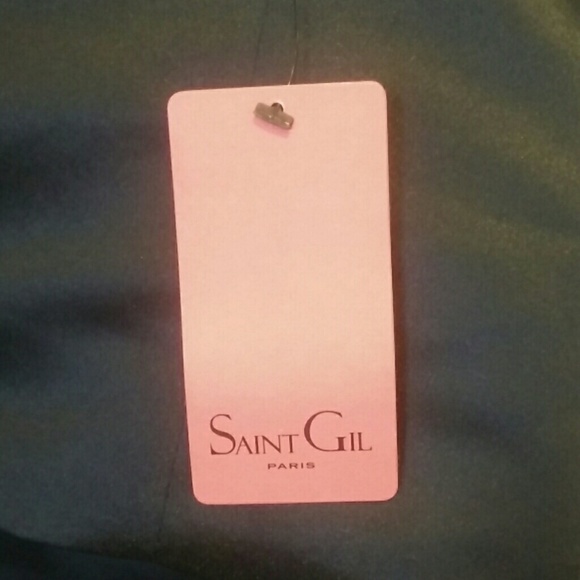 SAINT GIL Paris bandeau padded crop top 1 piece - Picture 4 of 5